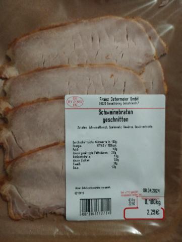 Schweinebraten geschnitten von Flatter | Hochgeladen von: Flatter