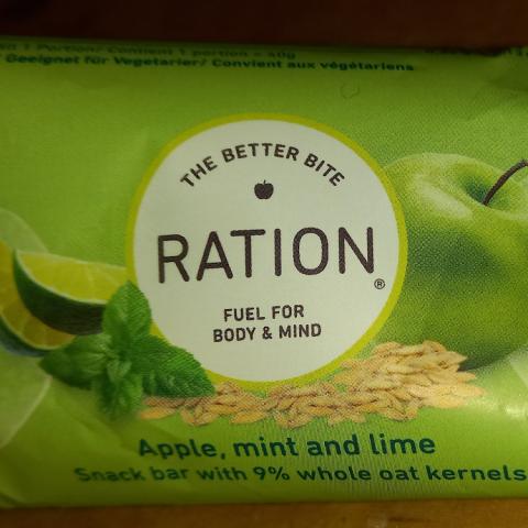 The better bite Ration, apple, mint, lime von JEdda | Hochgeladen von: JEdda