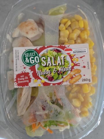 Salat, Huhn und Mais by dfr3ll | Uploaded by: dfr3ll