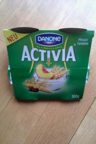 Activia Joghurt, Pfirsich Cerealien | Hochgeladen von: Mirola