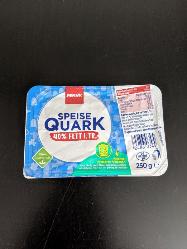 Speise Quark, 40% Fett i. tr. von kreischweide | Hochgeladen von: kreischweide