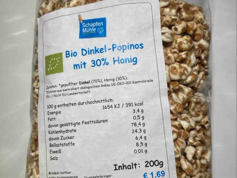 Bio Dinkel-Popinos, mit 30% Honig von llaauurraa | Hochgeladen von: llaauurraa