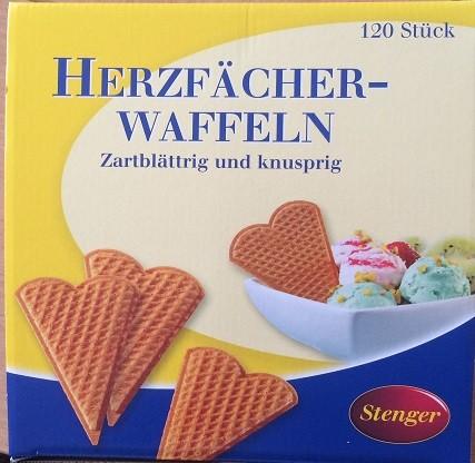 Stenger Herzchenfächer-Waffeln | Hochgeladen von: puscheline