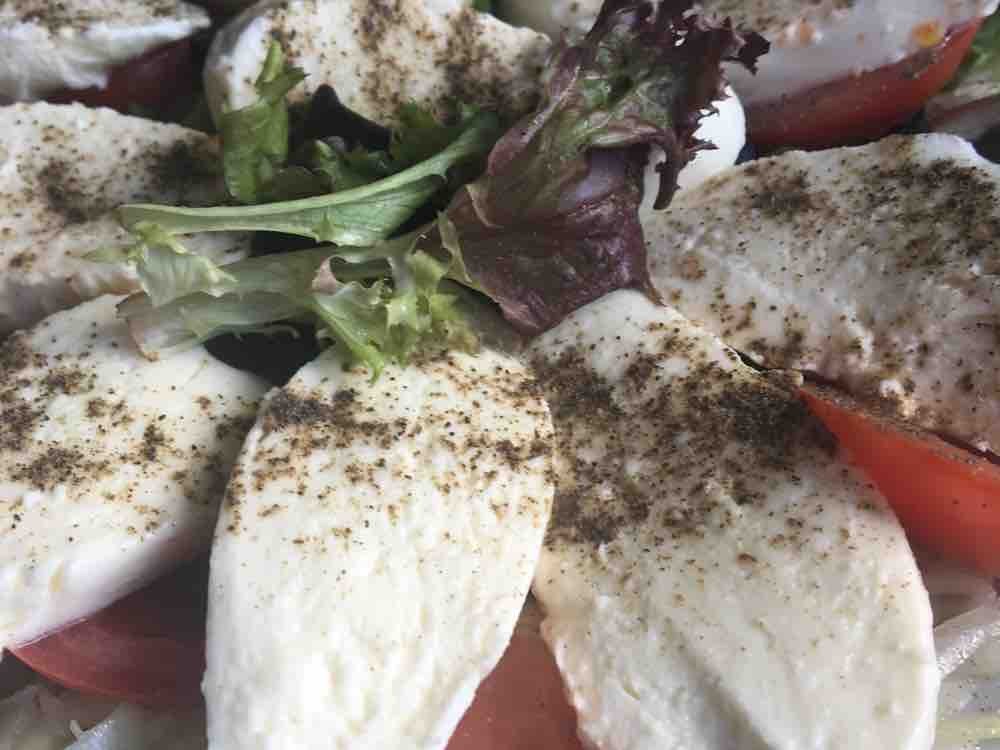 Tomate Mozzarella Salat, südländisch, lecker von mdrueckhammer38 | Hochgeladen von: mdrueckhammer381