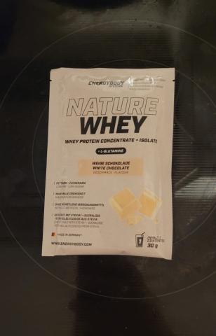 Nature Whey Protein Pulver Weiße Schokolade | Hochgeladen von: LittleMac1976