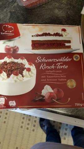 Schwarzw?lder Kirsch-Torte, mit Sauerkirschen und feinster Sahne | Hochgeladen von: Knbbelchen