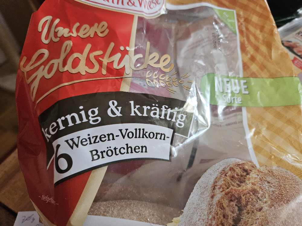 Coppenrath &amp; Wiese, Unsere Goldstücke Weizen-Vollkorn Brötchen, kernig ...