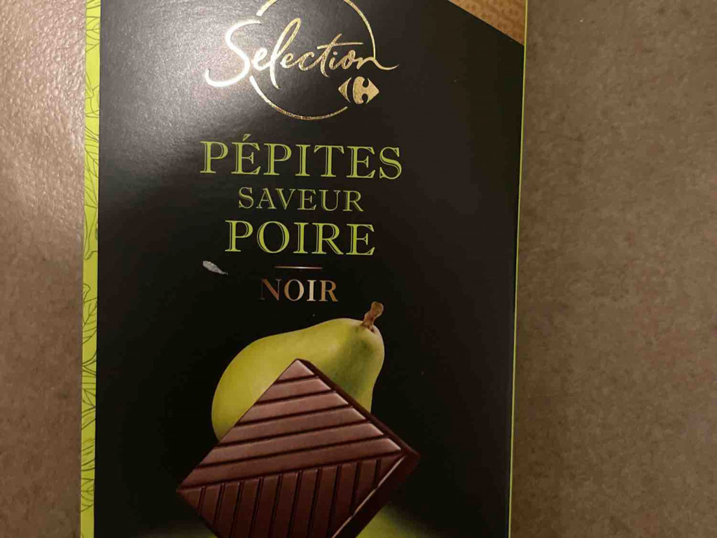 Pépites saveur poire, Chocolat noir von Tawi96 | Hochgeladen von: Tawi96