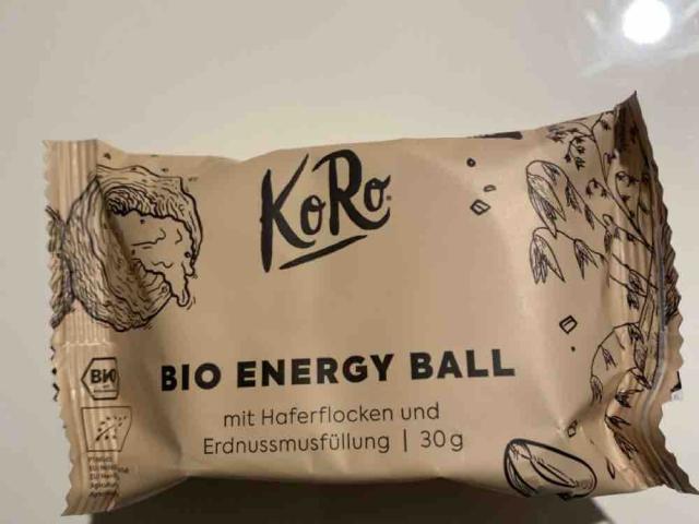 KoRo Bio Energy Ball  mit Haferflocken und Erdnussmusfüllung von | Hochgeladen von: Esint04