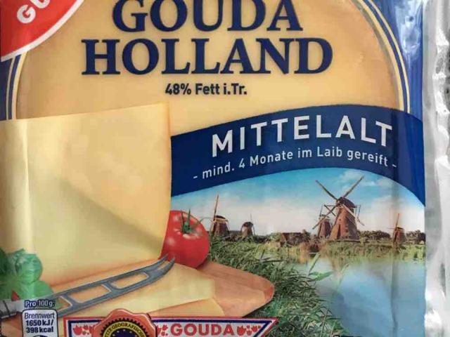 Gouda Holland 48% Fett, mittelalt von Socki | Hochgeladen von: Socki