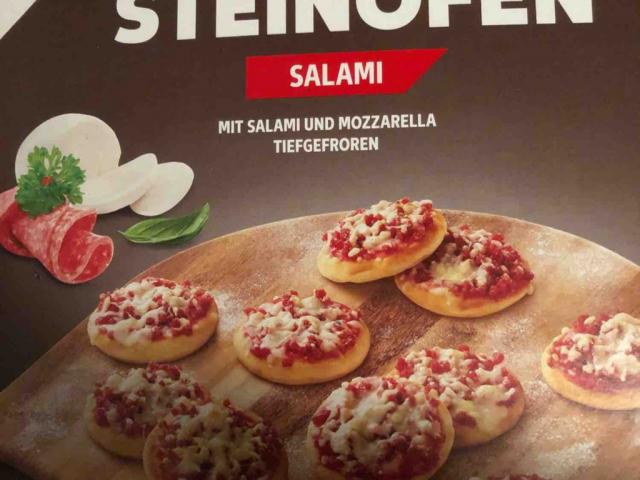 Mini Pizzen  Steinofen, Salami von katz16 | Hochgeladen von: katz16