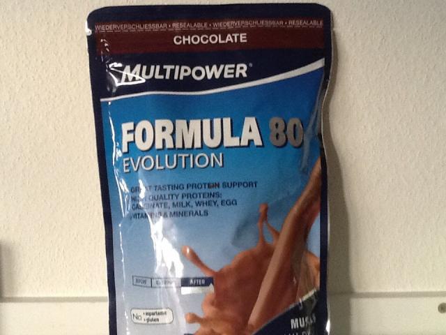 Multipower Formula 80, Schokolade | Hochgeladen von: Backfee