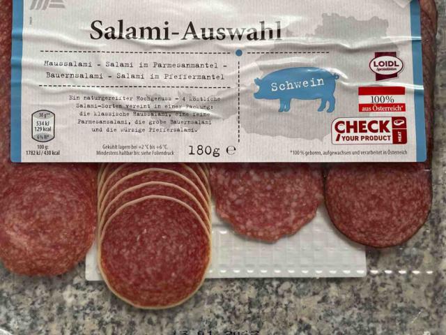 Salami Auswahl, Schwein by PatrickKrukenfellner | Hochgeladen von: PatrickKrukenfellner