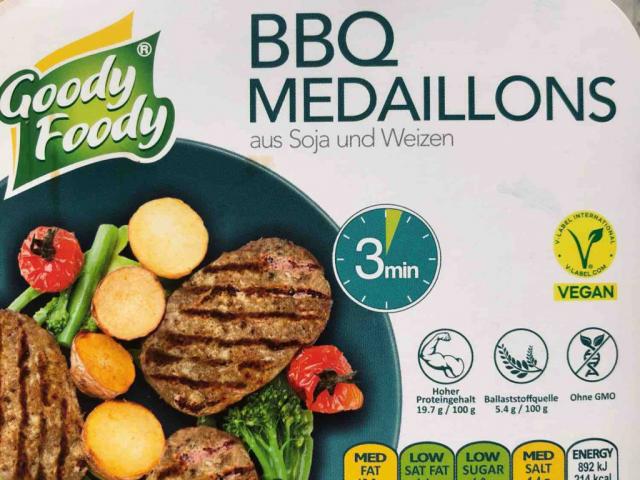 BBQ  Medaillons, aus Soja und Weizen von Silvia1507 | Hochgeladen von: Silvia1507