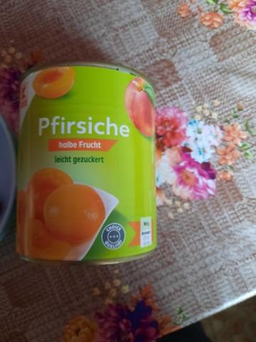 Pfirsiche, halbe Frucht von Josella13 | Hochgeladen von: Josella13