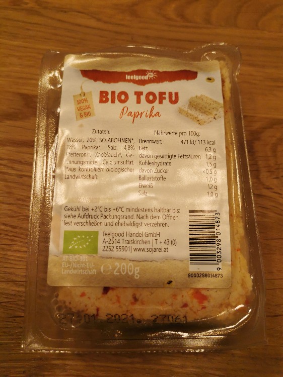 Bio Tofu, Paprika von Alice. | Hochgeladen von: Alice.