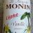 monin light Sirup Vanille  | Hochgeladen von: Tahnee