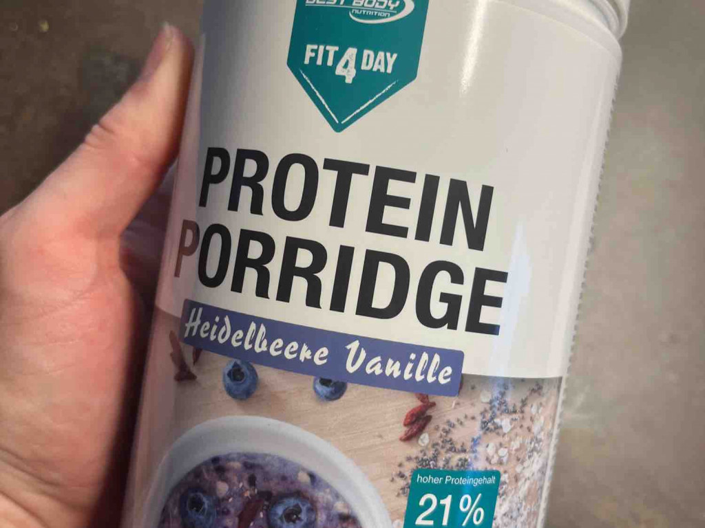 Protein Porridge (Heidelbeere Vanille) von henri1999 | Hochgeladen von: henri1999