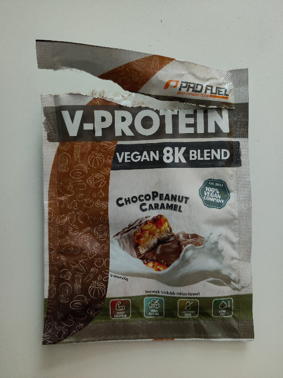 V-Protein, Choco Peanut Caramel (Probe) von JasonFit245 | Hochgeladen von: JasonFit245