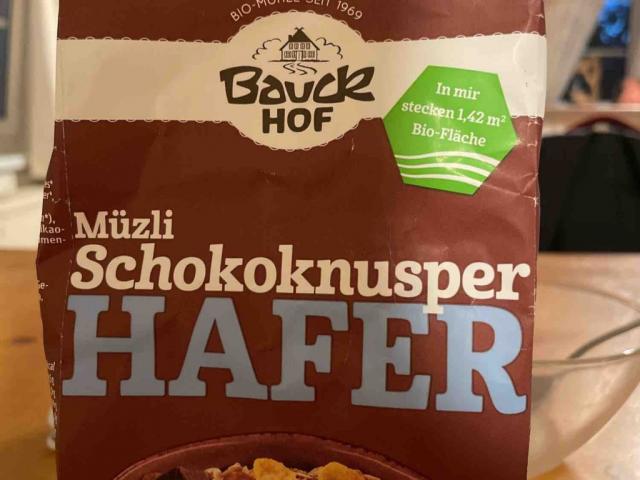 Müzli Schokoknusper Hafer von hanneshst | Hochgeladen von: hanneshst