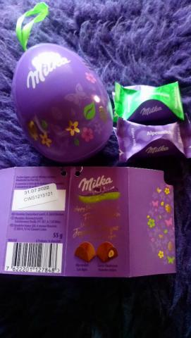 Milka Frohe Ostern Pralinen von Regine Bartels | Hochgeladen von: Regine Bartels