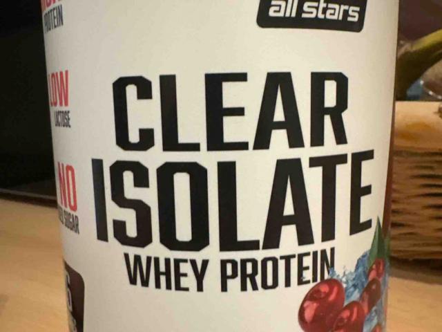 Whey protein, Clear isolate by Fiil | Hochgeladen von: Fiil