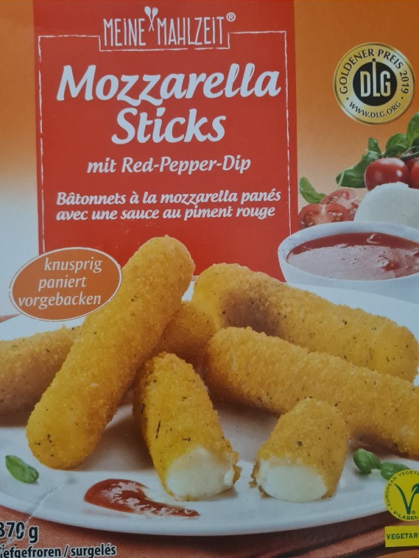 Mozzarella Sticks, Mit Red-Pepper-Dip von Pfoel | Hochgeladen von: Pfoel