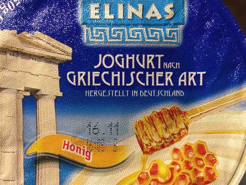 Kalorien Fur Elinas Joghurt Nach Griechischer Art Honig Joghurt Fddb