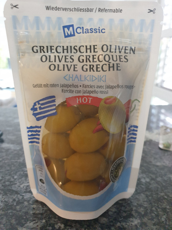 Griechische Oliven, gefüllt mit roten  Jalapenos von staubmon | Hochgeladen von: staubmon