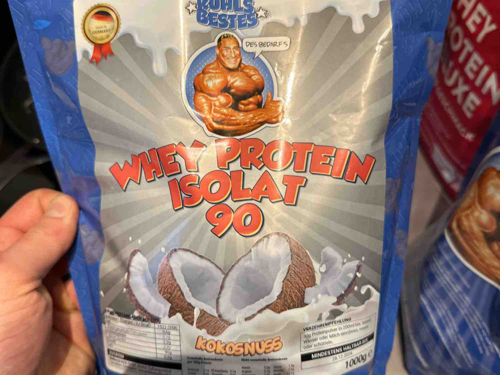 Rühls Bestes Whey Isolat 90   Kokosnuss von maxhck1 | Hochgeladen von: maxhck1