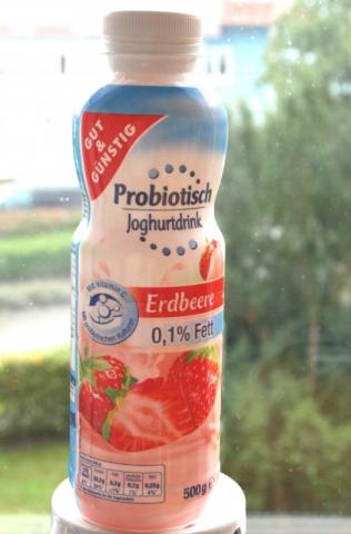 Probiotischer Joghurtdrink, Erdbeere | Hochgeladen von: heikiiii