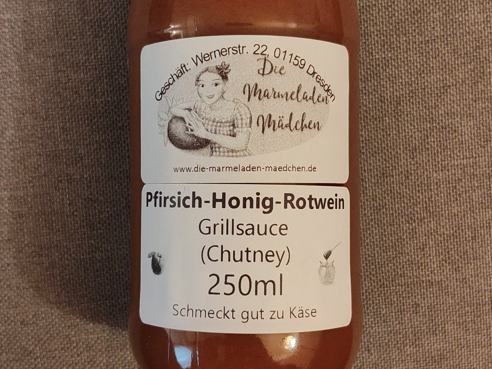 Pfirsich-Honig-Rotwein, Grillsauce von Kerstin83 | Hochgeladen von: Kerstin83