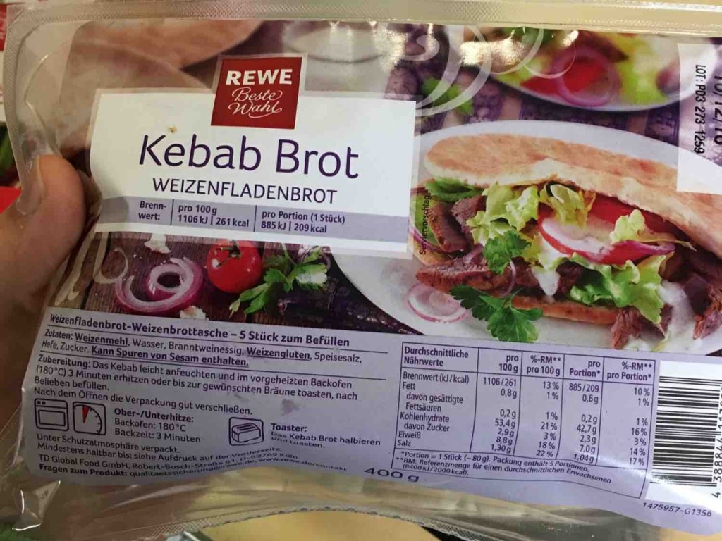 kebab brot, rewe von kontakt395 | Hochgeladen von: kontakt395