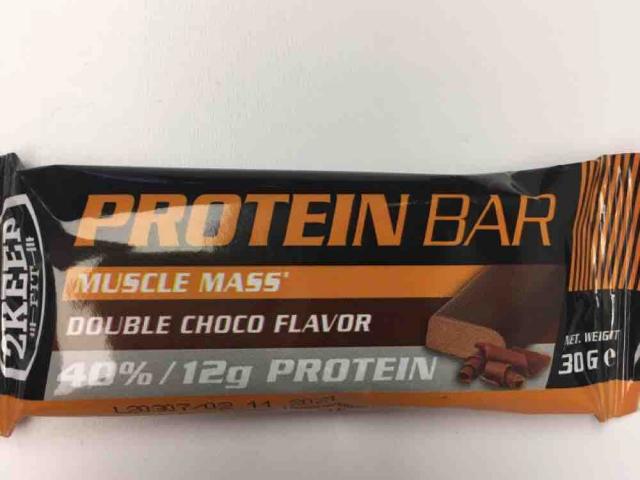 Protein Bar Muscle Mass Double Choc Flavor von Pixxie | Hochgeladen von: Pixxie