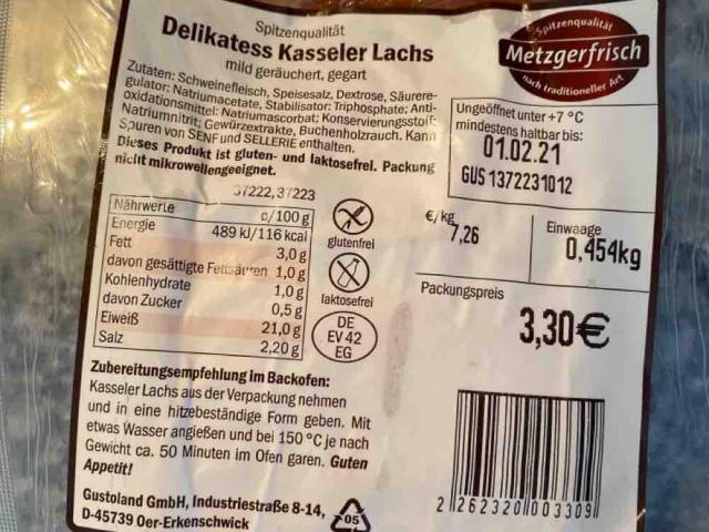 Kasseler Lachs, mild geräuchert von cassandrakzg | Hochgeladen von: cassandrakzg