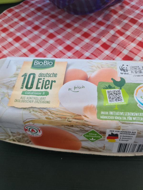 10 deutsche Eier, Bio - Güteklasse A von snikk4z | Hochgeladen von: snikk4z