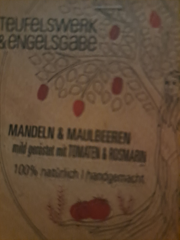 Mandeln und Maulbeeren, Mit gerösteten Tomaten & Rosmarin vo | Hochgeladen von: puschelhase207