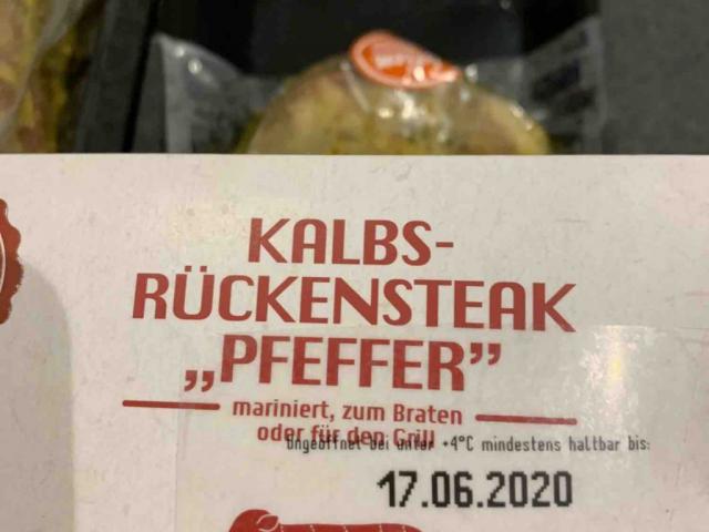 Kalbsrückensteak von Dree | Hochgeladen von: Dree