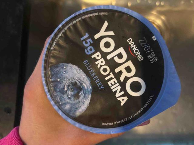 Danone protein Joghurt Blaubeere von cestmoijola | Hochgeladen von: cestmoijola