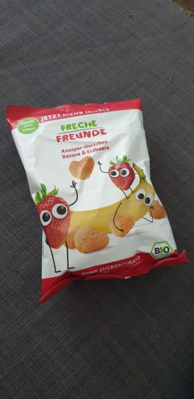 Freche Freunde, Knusper-Herzchen Banane & Erdbeere von Luise | Hochgeladen von: LuiseK22
