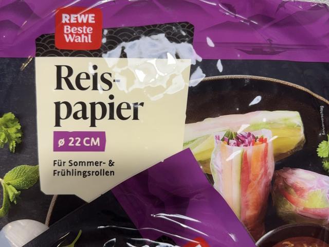 Reispapier, 22cm von MM393 | Hochgeladen von: MM393 Reispapier, 22cm von MM393 | Hochgeladen von: MM393