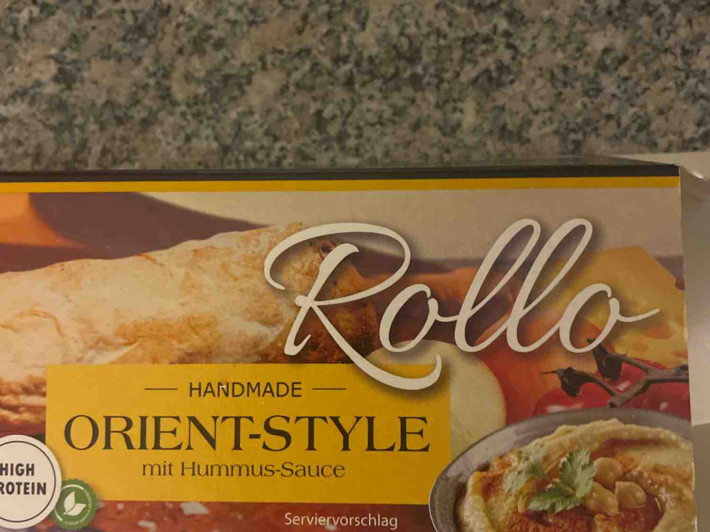 Rollo Orient-Style, mit Hummus-Sauce von Dion41997 | Hochgeladen von: Dion41997