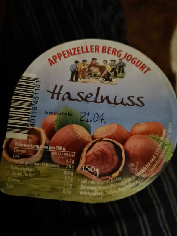 Appenzeller Berg Joghurt Haselnuss von TF65 | Hochgeladen von: TF65