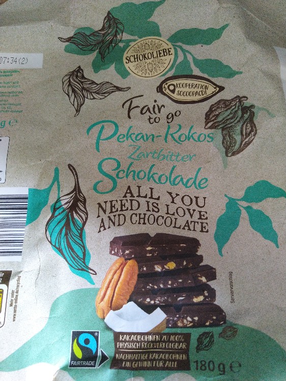Zartbitter Schokolade, Pekan-Kokos von dubisttioll | Hochgeladen von: dubisttioll