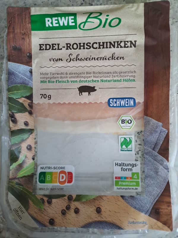 Edel-Rohschinken Rewe Bio von Yilva | Hochgeladen von: Yilva