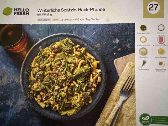 Winterliche Spätzle-Hack-Pfanne von FreeLone | Hochgeladen von: FreeLone