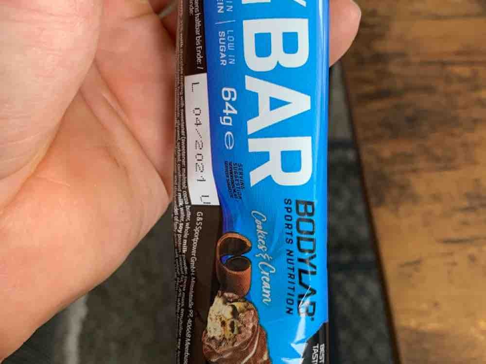 Bodylab Crunchy Protein Bar (Cookies & Cream) von bebnic95 | Hochgeladen von: bebnic95