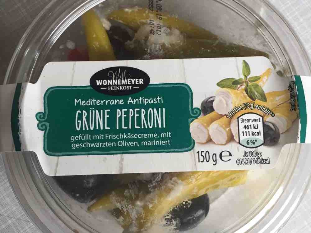 Antipasti, Grüne Peperoni gef. m. Frischkäse von flock | Hochgeladen von: flocke