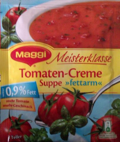 Maggi Meisterklasse Tomaten-Creme Suppe, fettarm | Hochgeladen von: vnest