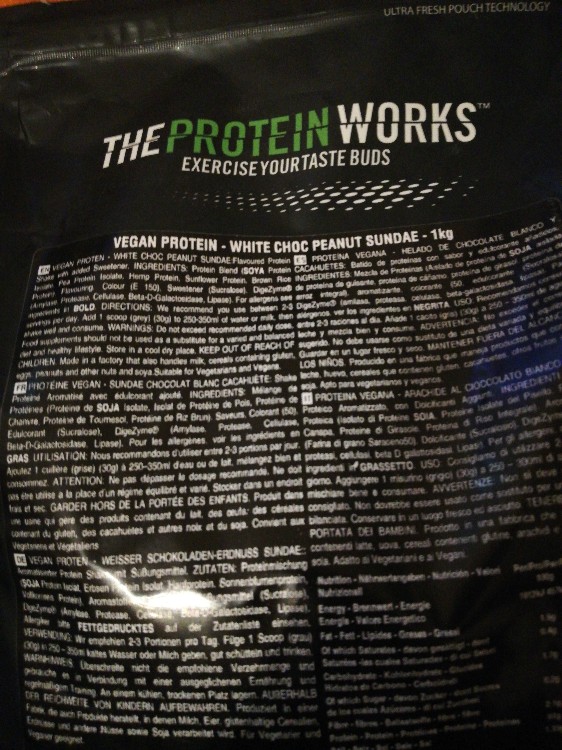 Vegan Protein, White Choc Peanut Sundae von p.ia | Hochgeladen von: p.ia